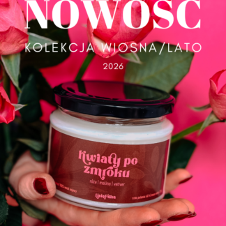 Świeca sojowa Kwiaty po zmroku