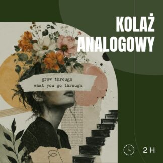 Warsztaty tworzenia kolażu – kreatywny wieczór offline Łódź