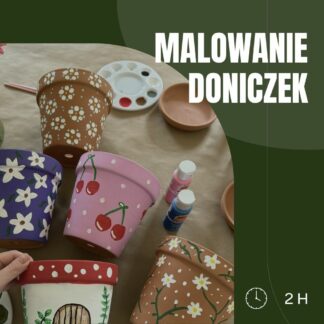 Warsztaty malowania doniczek – stwórz coś dla swojego wnętrza
